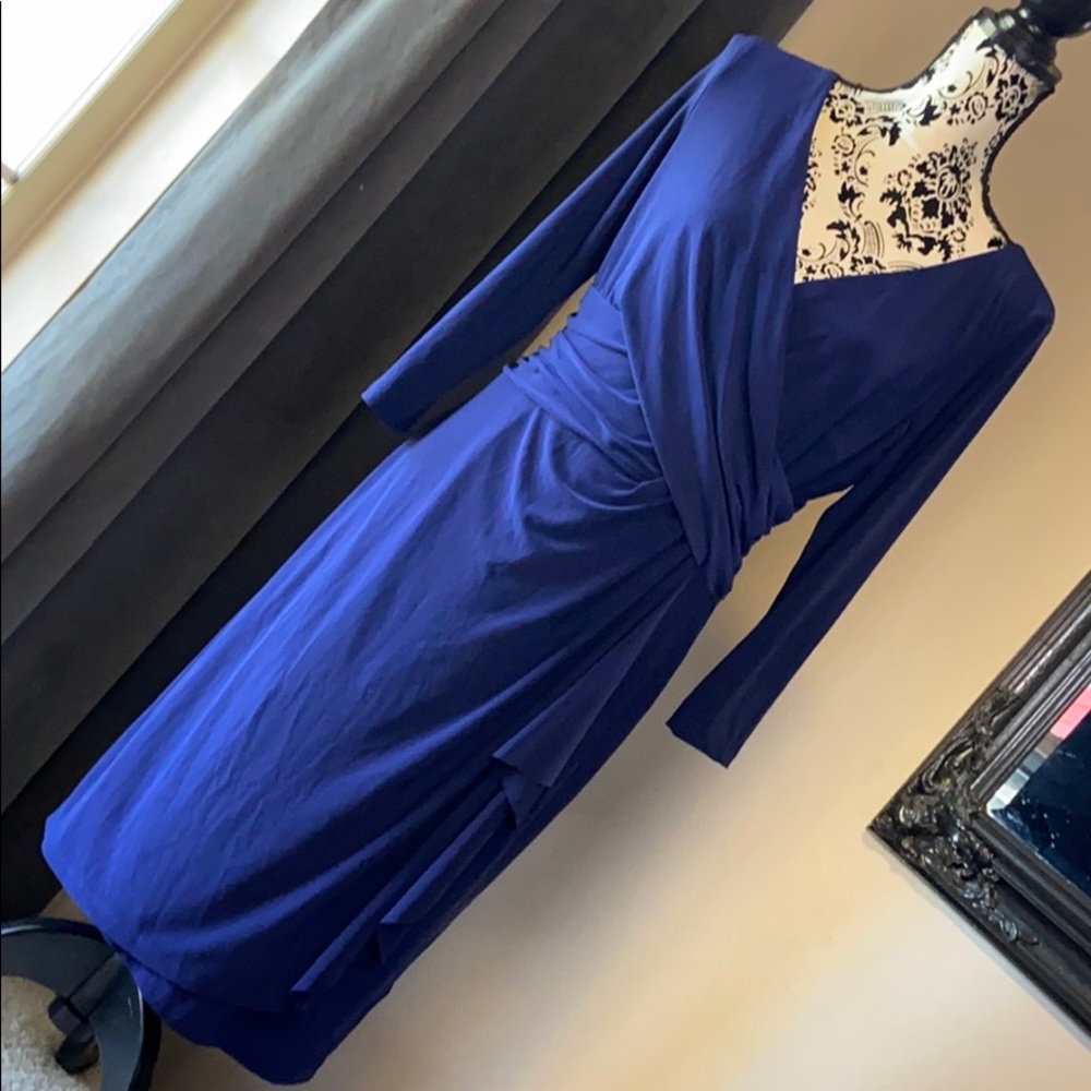 Navy blue dress